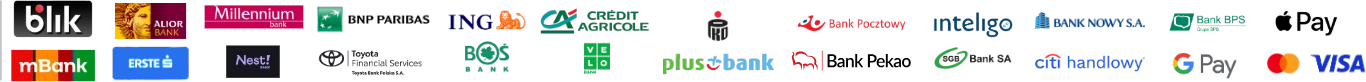 Paynow: BLIK, szybki przelew z banku, karta Visa i Mastercard, Apple Pay, Google Pay